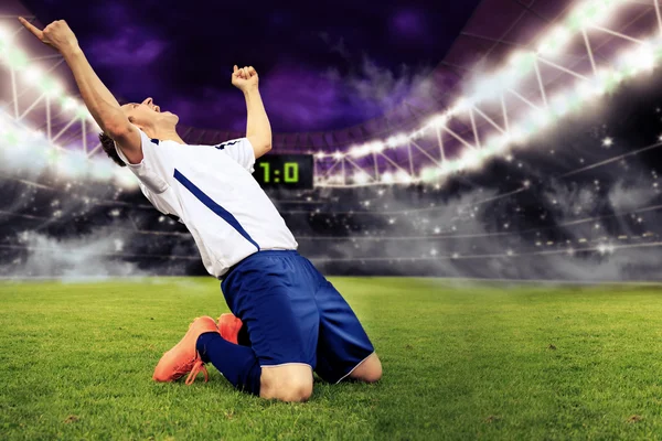 The soccer game — Stock Photo, Image