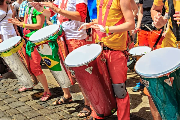 Jelenetek a Samba fesztivál — Stock Fotó