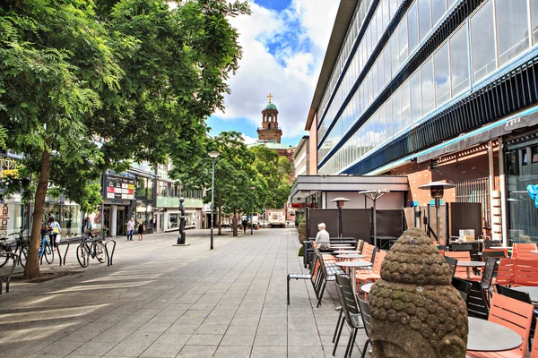 La ciudad de Frankfurt — Foto de Stock