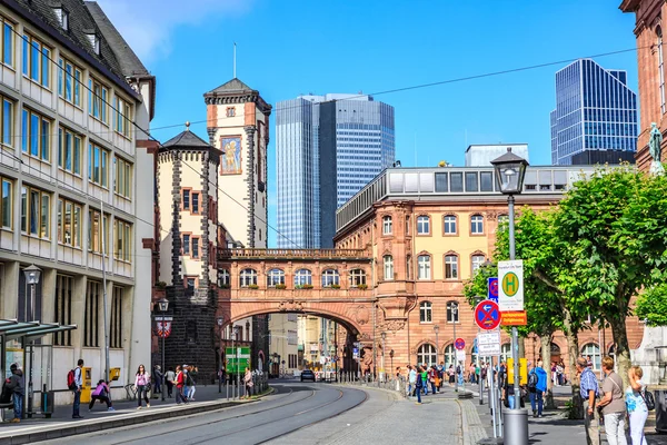 La ciudad de Frankfurt —  Fotos de Stock