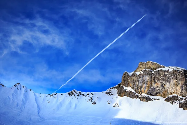 Skigebied Lech — Stockfoto