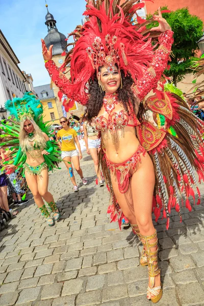 Scene of Samba festival — Stock Photo, Image