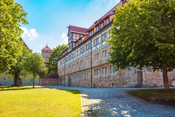 Rothenburg Der Tauber Allemagne Circa Juillet 2020 Paysage Urbain Rothenburg — Photo