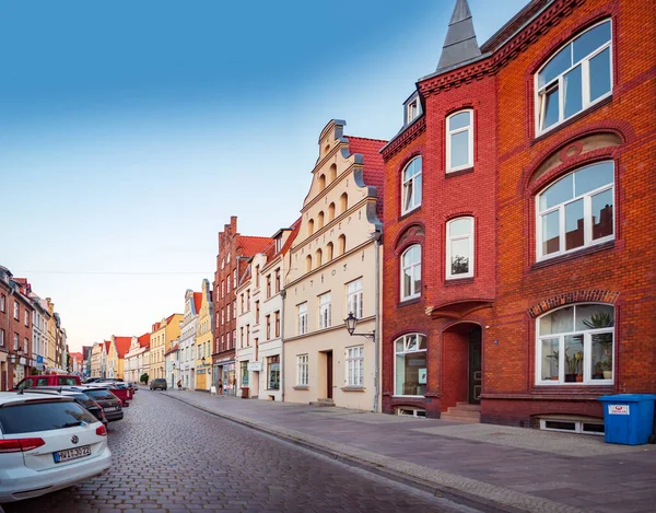 Wismar Germany Circa August 2020 Town Scape Wismar Mecklenburg Vorpommern — 图库照片