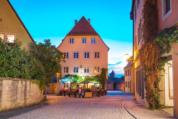 Rothenburg Der Tauber Germania Circa Luglio 2020 Paesaggio Urbano Rothenburg — Foto Stock