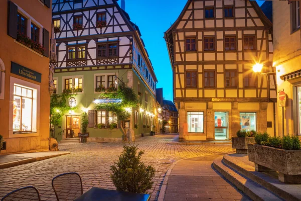 Rothenburg Der Tauber Germany Circa July 2020 Townscape Rothenburg Der — стокове фото