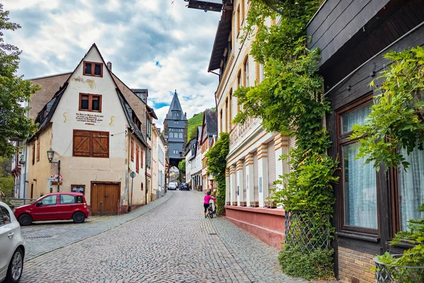 Bacharach Rineland Palatinate Germany Circa Aug2018 2020 Steeger Tor Bacharach — 스톡 사진