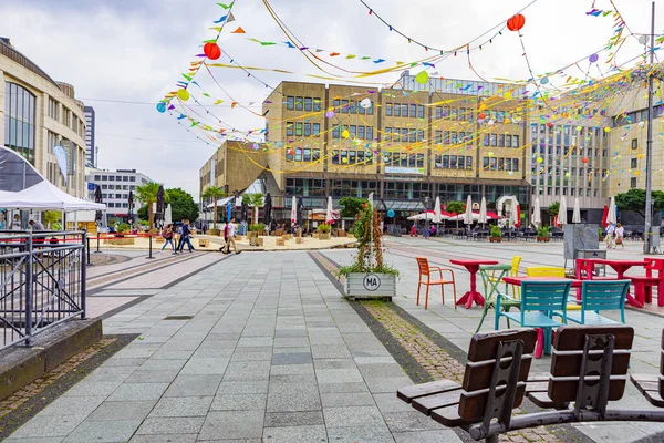 Essen Tyskland Circa Juni 2021 Stadsbilden Essen Nordrhein Westfalen Tyskland — Stockfoto