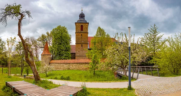 Bad Rodach Bayern Deutschland Circa Mai 2021 Das Stadtbild Von — Stockfoto