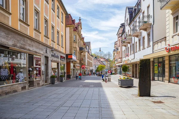 Bad Kissingen Bavaria Alemania Circa May 2021 Paisaje Urbano Bad —  Fotos de Stock