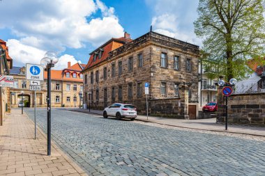 BAYREUTH, GERMANY - CIRCA MAY, 2021: The cityscape of Bayreuth, Bavaria, Germany