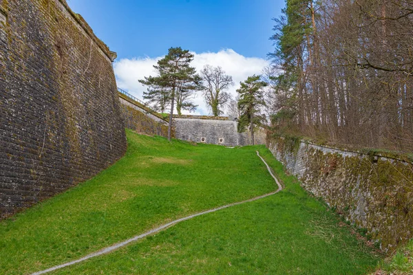 Kronach Bavaria Duitsland Circa April 2021 Fort Rosenburg Van Kronach — Stockfoto