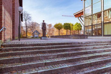 MEMINJEN, GERMANY - CIRCA NOVEMBER, 2021: Memmingen, Bavyera, Almanya