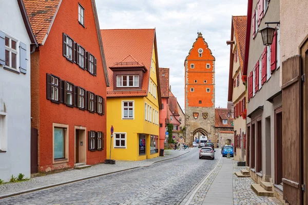 Dinkelsbuehl Bavaria Alemania Circa Julio 2021 Paisaje Urbano Ciudad Dinkelsbuehl —  Fotos de Stock