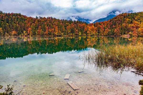 Alpsee Lake Fuessen Bavaria Germany — Stock Photo, Image