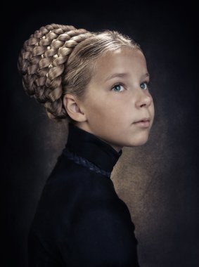 karanlık yaş portre