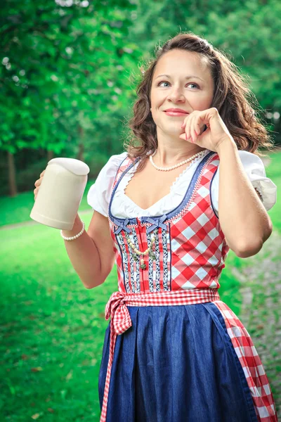 Bavarian dziewczyna — Zdjęcie stockowe