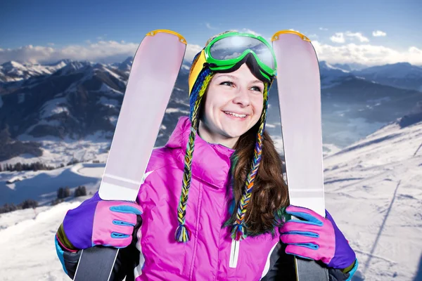 Skier — Stock Photo, Image