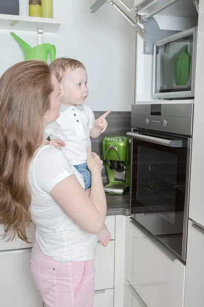 In der Küche — Stockfoto