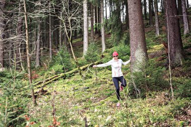 Göl kenarında koşu