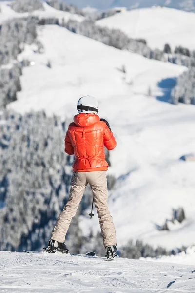 Ski Alpin — Stockfoto