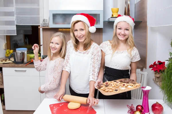 Weihnachtsbäckerei — Stockfoto