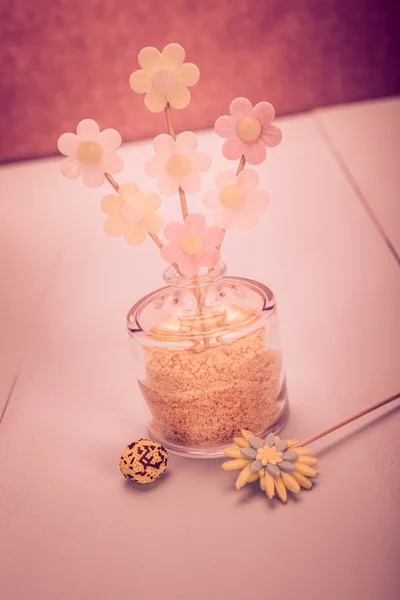 Kwiaty kremówki — Zdjęcie stockowe