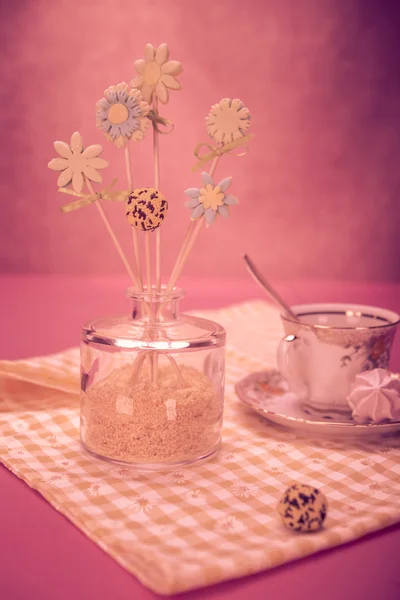 Fondant blommor — Stockfoto