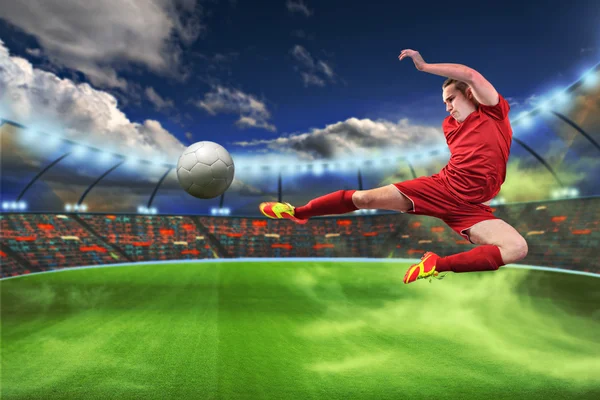 Soccer game — Stock Photo, Image