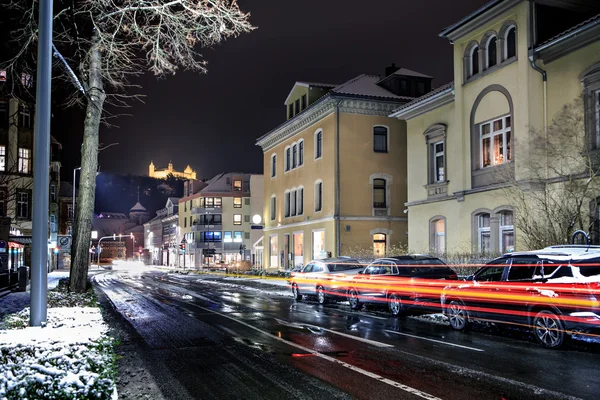 Coburg à noite — Fotografia de Stock