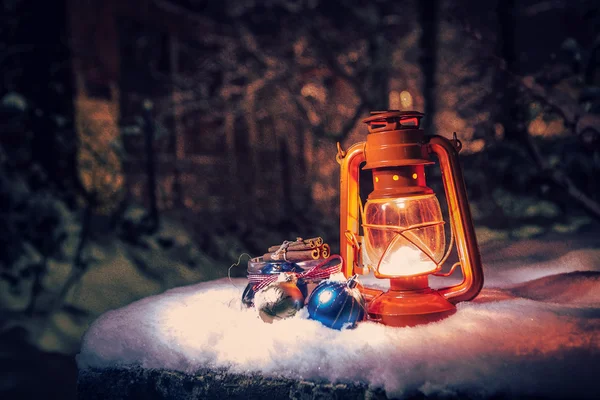 Lámpara de Navidad — Foto de Stock