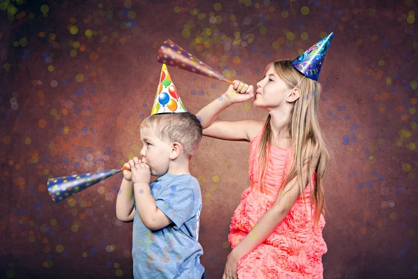 Festeggiamo il compleanno — Foto Stock