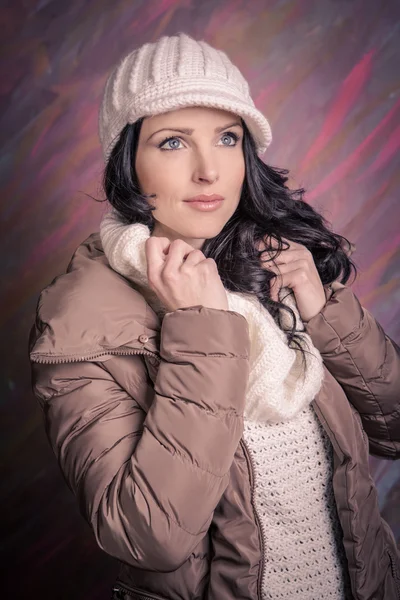 Woman studio portrait — Stock Photo, Image