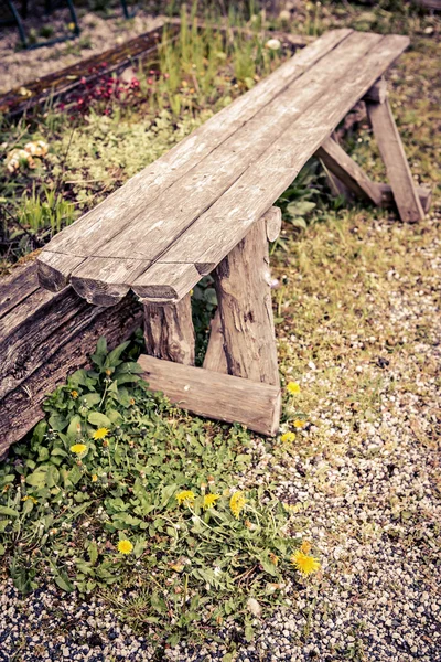 Alter Hinterhof — Stockfoto