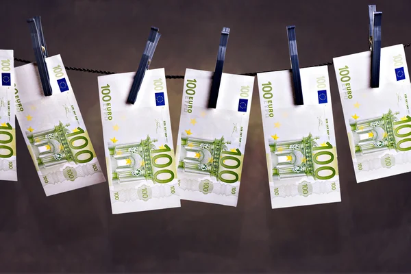 Bilde med euro – stockfoto