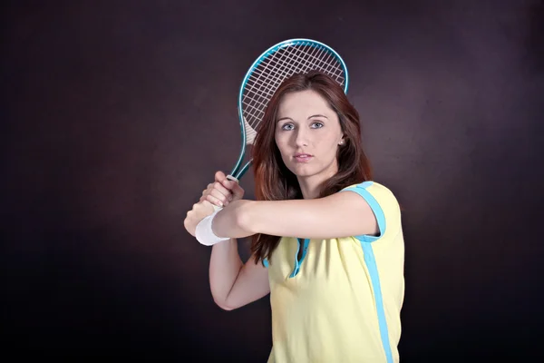 Chica de tenis —  Fotos de Stock
