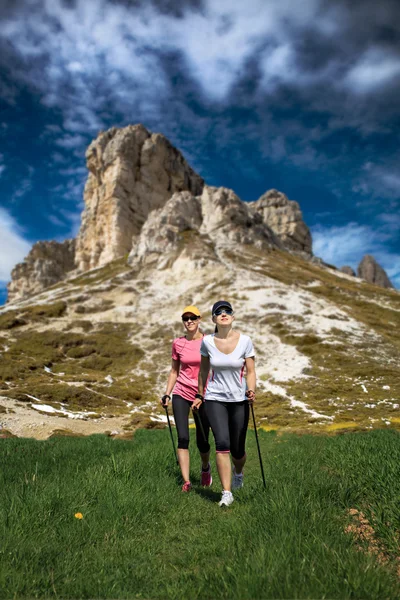 Nordic Walking — Stockfoto