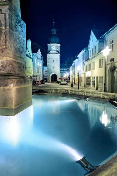 Gece sahnelerinde Coburg — Stok fotoğraf