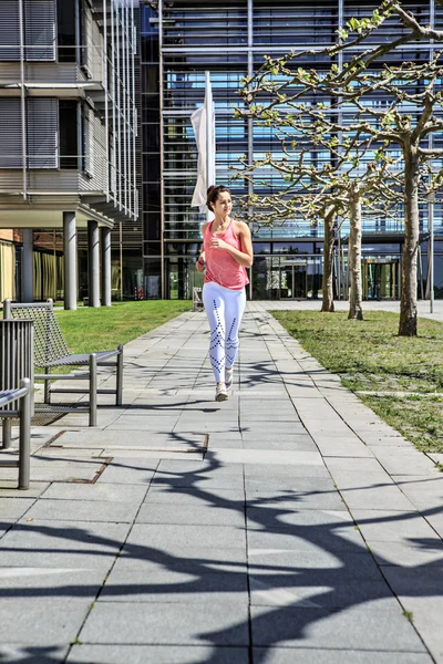 Jogging kobieta — Zdjęcie stockowe