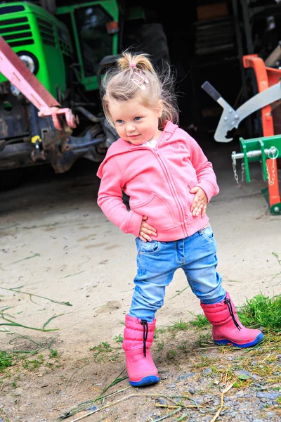 Hija de los agricultores —  Fotos de Stock