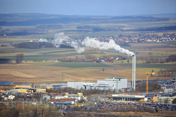 Instalación de incineración de residuos —  Fotos de Stock