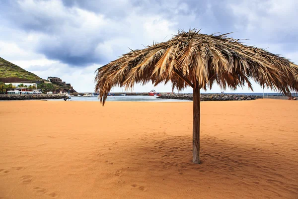 Praia de Machico na Madeira — Fotografia de Stock