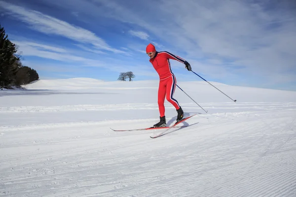 Skilanglauf — Stockfoto