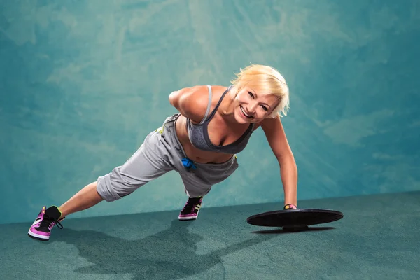 Gym girl — Stock Photo, Image