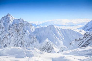 Ski area Zugspitze clipart