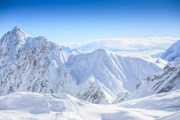 Skigebied Zugspitze — Stockfoto