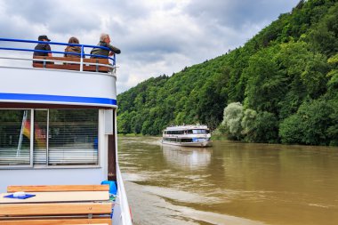 Danube Nehri banka Regensburg'da