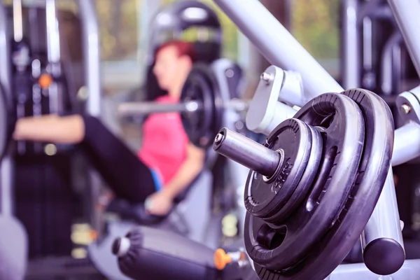 The gym room — Stock Photo, Image