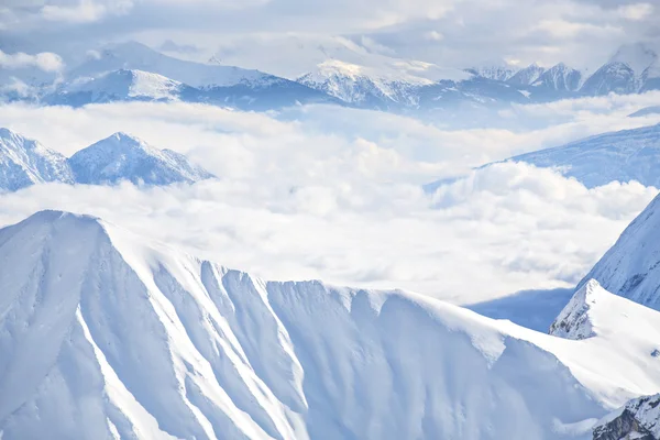 Lyžařské oblasti Zugspitze — Stock fotografie