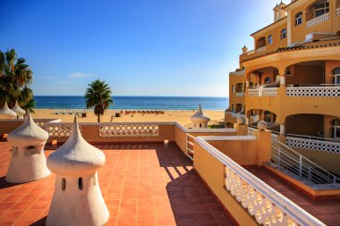 Algarve kıyısında